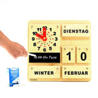 Aktionsuhr und Kalender