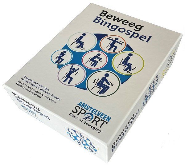 Beweeg Bingospel - het spel om te bewegen