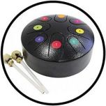 Rainbow Colours Tongue Drum