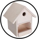Houten Bouwset Vogelhuis (incl. gereedschap)