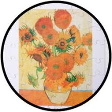 Van Gogh Zonnebloemen puzzel