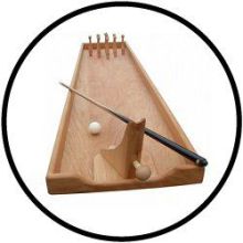 Tafelbowlingbak met keu (zie ook video)