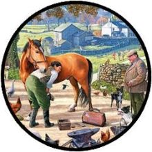 Puzzel - Hoefsmid op de Boerderij (250 XL)