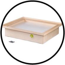 Lichtzandbak - Speeltafel met opstaande rand