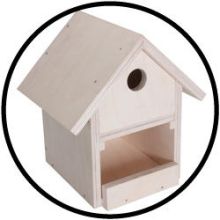 Houten Bouwset Vogelhuis (incl. gereedschap)