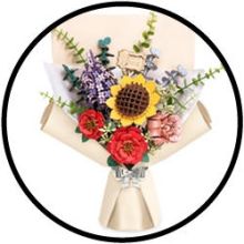 Bouwpakket voor Senioren - 3D Puzzel - Boeket Bloemen