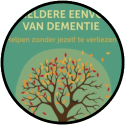 Deel van de cover van De heldere eenvoud van dementie van Huub Buijssen