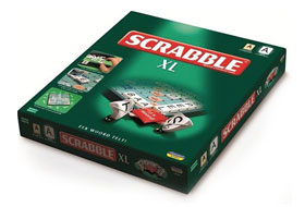 Scrabble XXL, speciaal ontworpen spel voor ouderen met grote stukken voor veel speelplezier voor ouderen